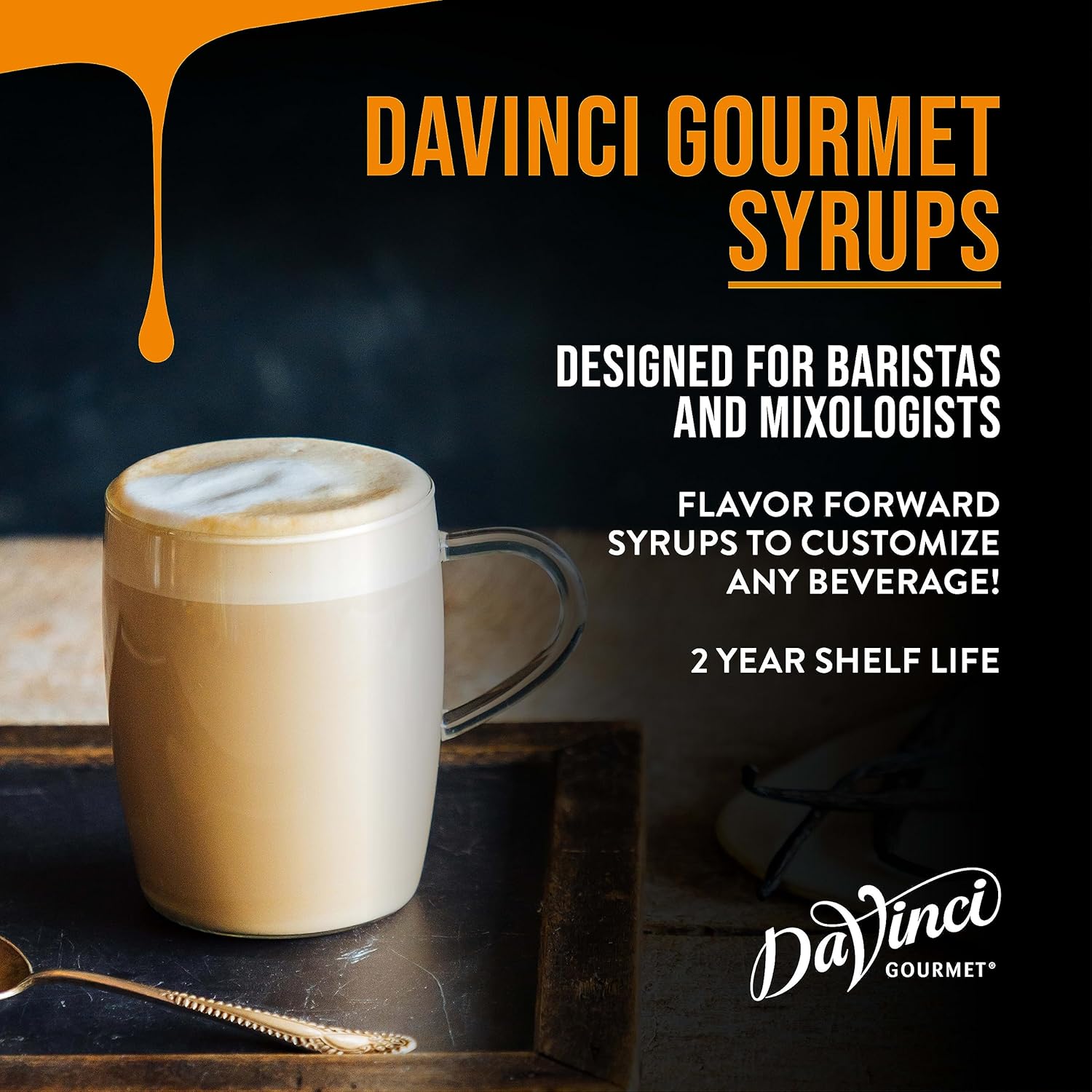 DaVinci Gourmet Classic Blue Raspberry, 25.4 Fluid Ounces (Pack of 1)