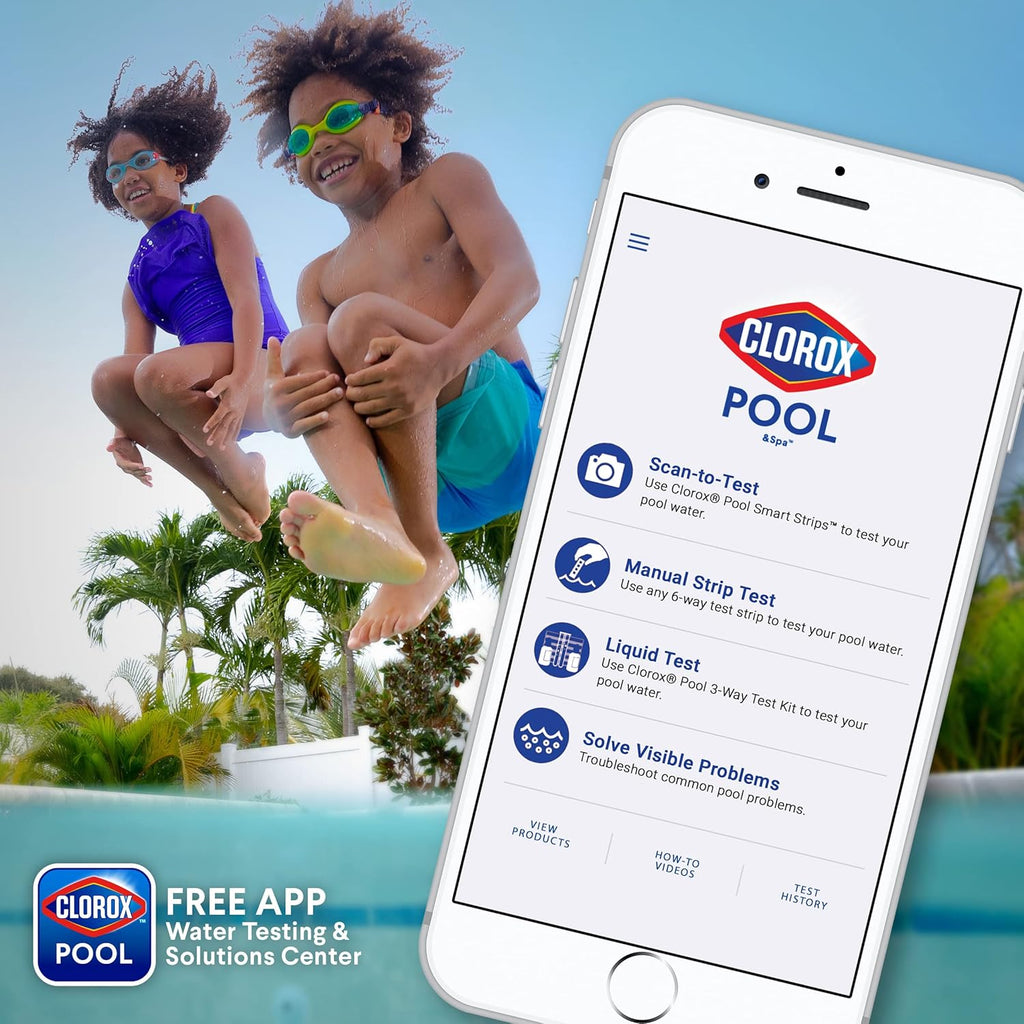 Clorox® Pool&Spa™ Shock XTRABLUE® Plus, Kills Bacteria & Algae in Swimming Pools, Swim-Ready in 15 Minutes, (12-Pack), Granular