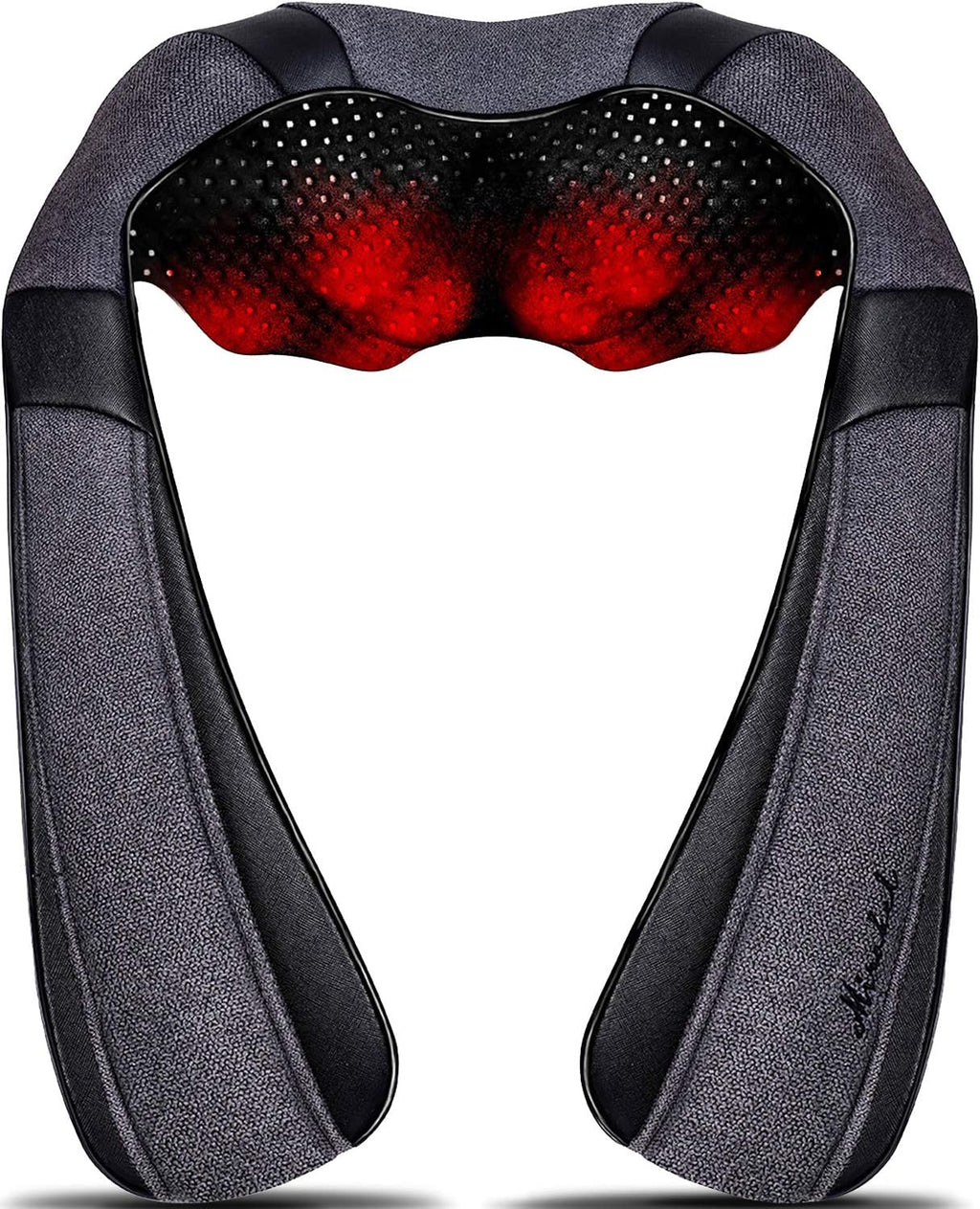 Mirakel Mothers Day Gifts for Mom Wife Women, Neck Massager for Pain Relief Deep Tissue, Electric Shiatsu Shoulder & Back Massager with Heat, Fathers Day Dad Gifts for Husband Men (NOT Cordless)