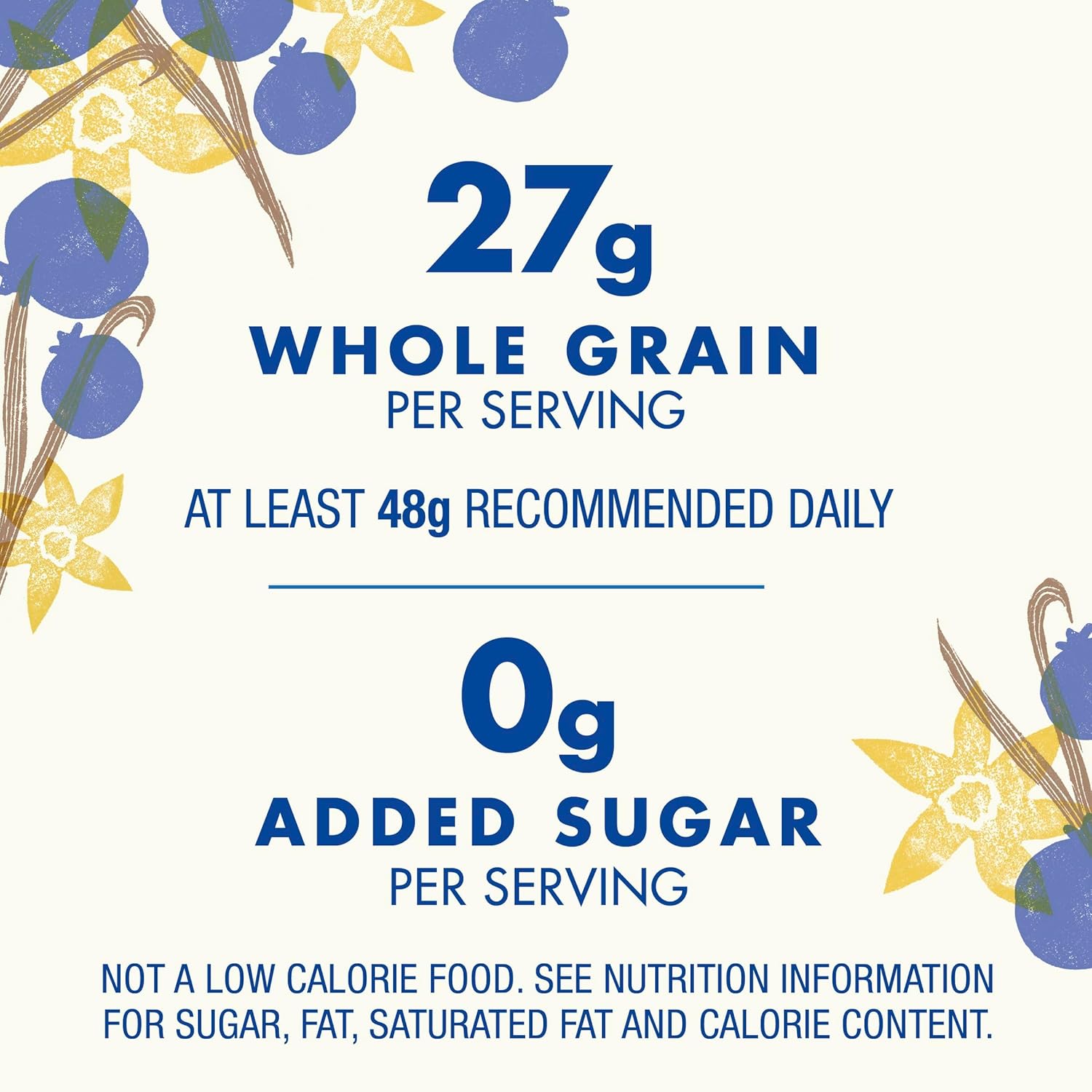 Cascadian Farm Organic Granola, No Added Sugar, Blueberry Vanilla Cereal, Resealable Pouch, 11 oz