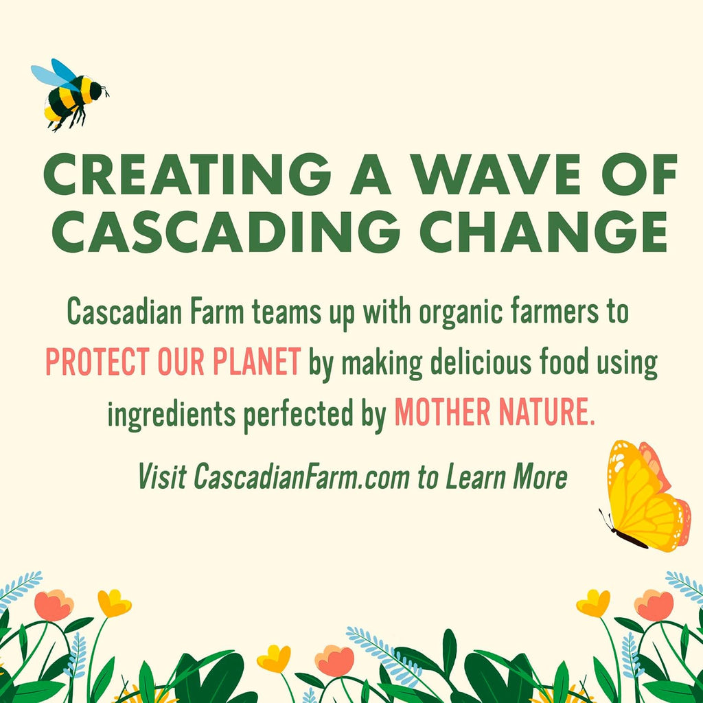 Cascadian Farm Organic Granola, Oats and Honey Cereal, Resealable Pouch, 11 oz