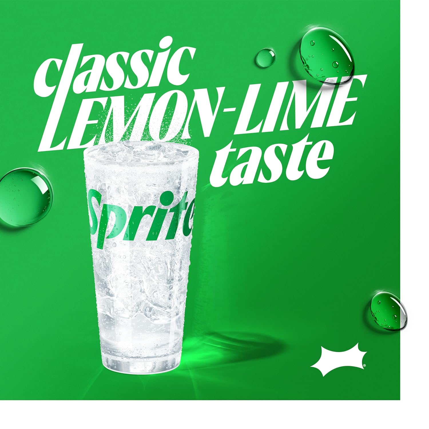 Sprite Lemon Lime Soda Soft Drinks, 7.5 fl oz, 10 Pack,Cans