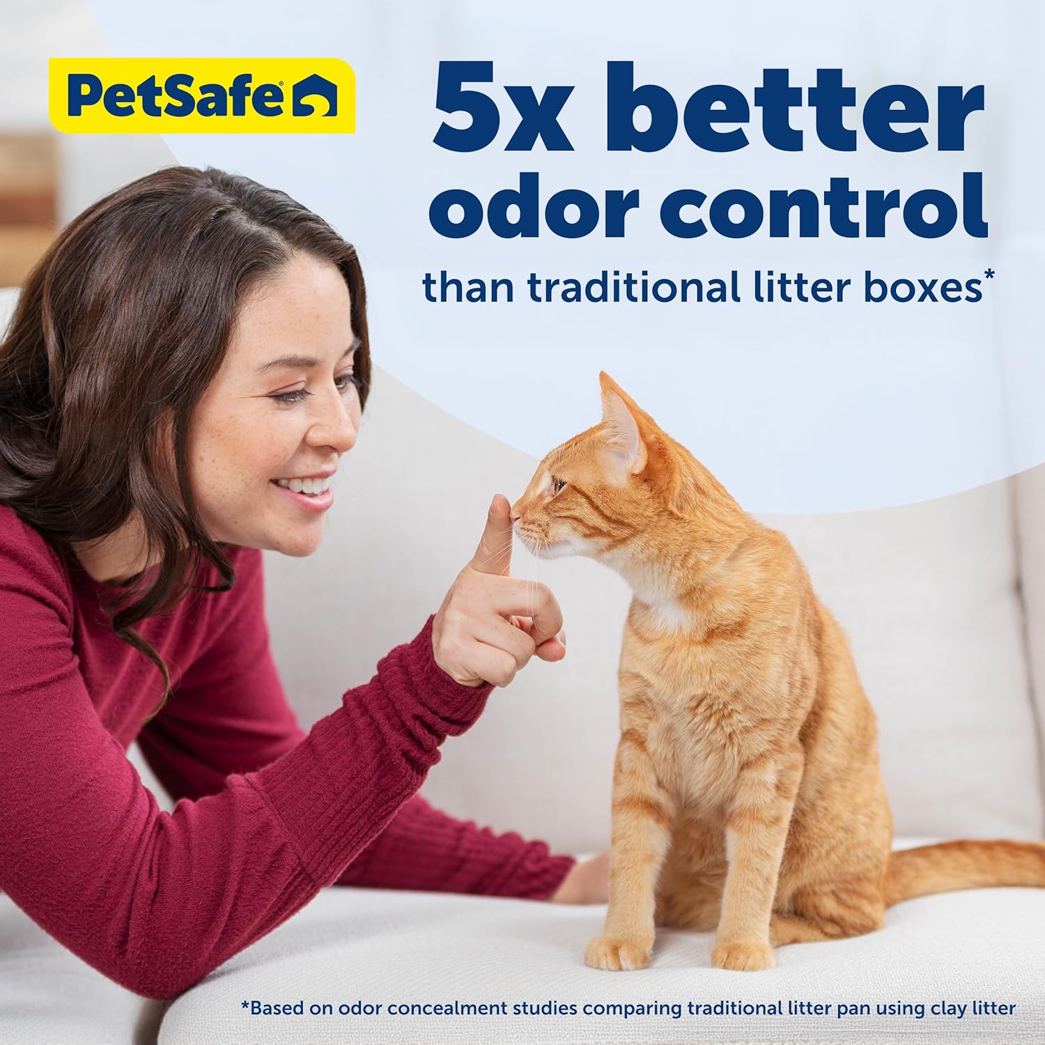 PetSafe ScoopFree Disposable Crystal Cat Litter Tray - Easy Cleaning Box - Refill Tray for Automatic Litter Box - Fresh Scent - 4.3 lb Bags - 3 Pack