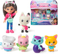 DreamWorks GABBY'S Dollhouse The Movie, Cat-Venture Crew Pack, 11-Piece Toy Figure Set with Accessories, Kids Toys for Girls & Boys Ages 3 and Up