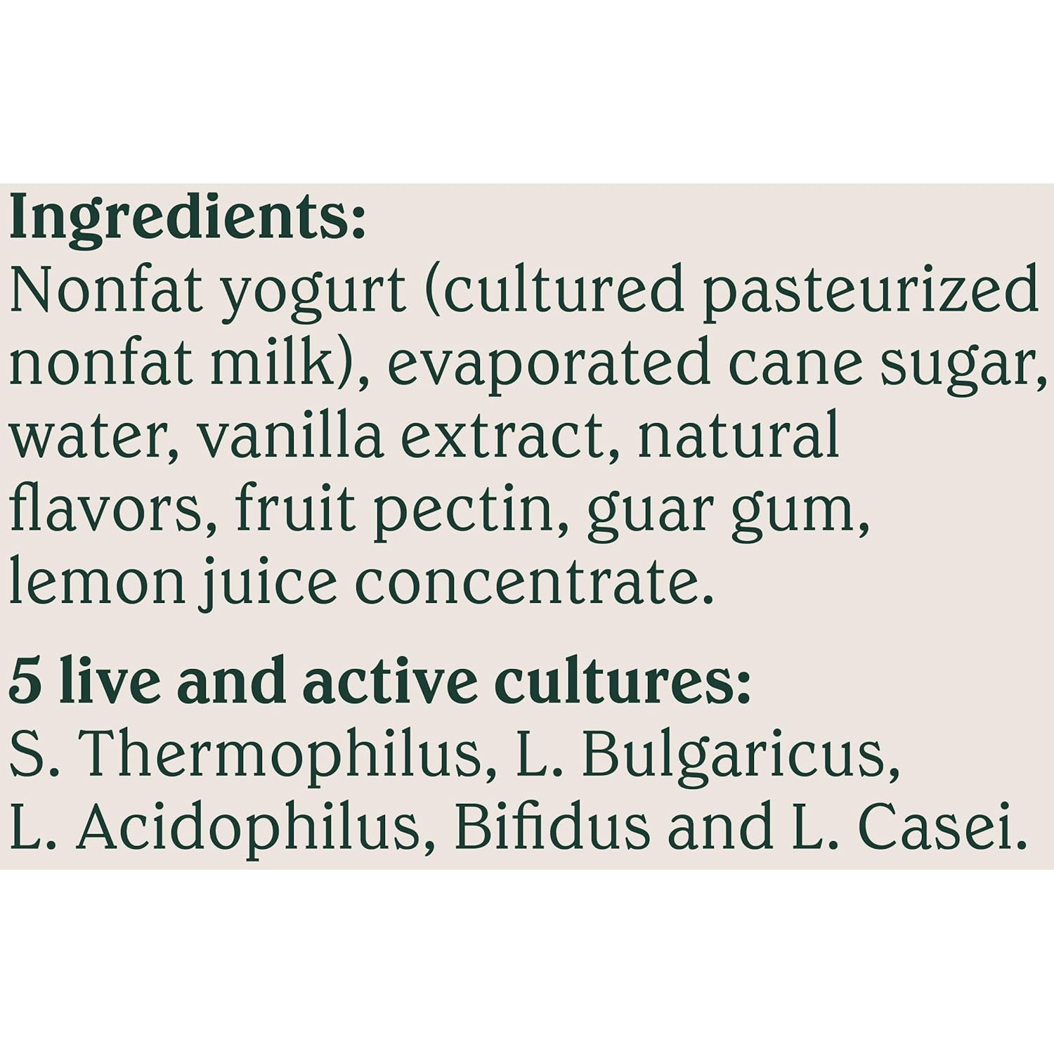 Chobani® Vanilla Blended Non-Fat Greek Yogurt 32oz