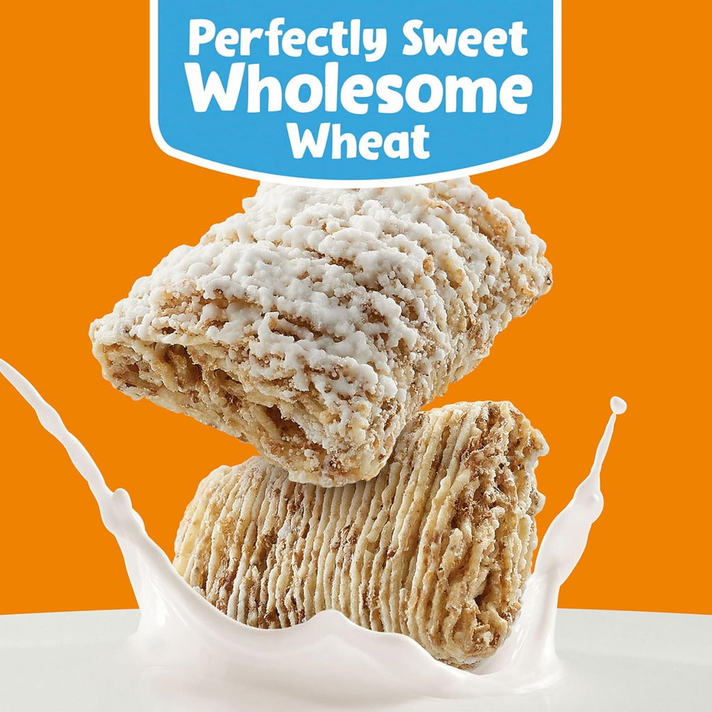 Kellogg’s Frosted Mini-Wheats Breakfast Cereal, High Fiber, 48g Whole Grain, Giant Size, 29.5 oz