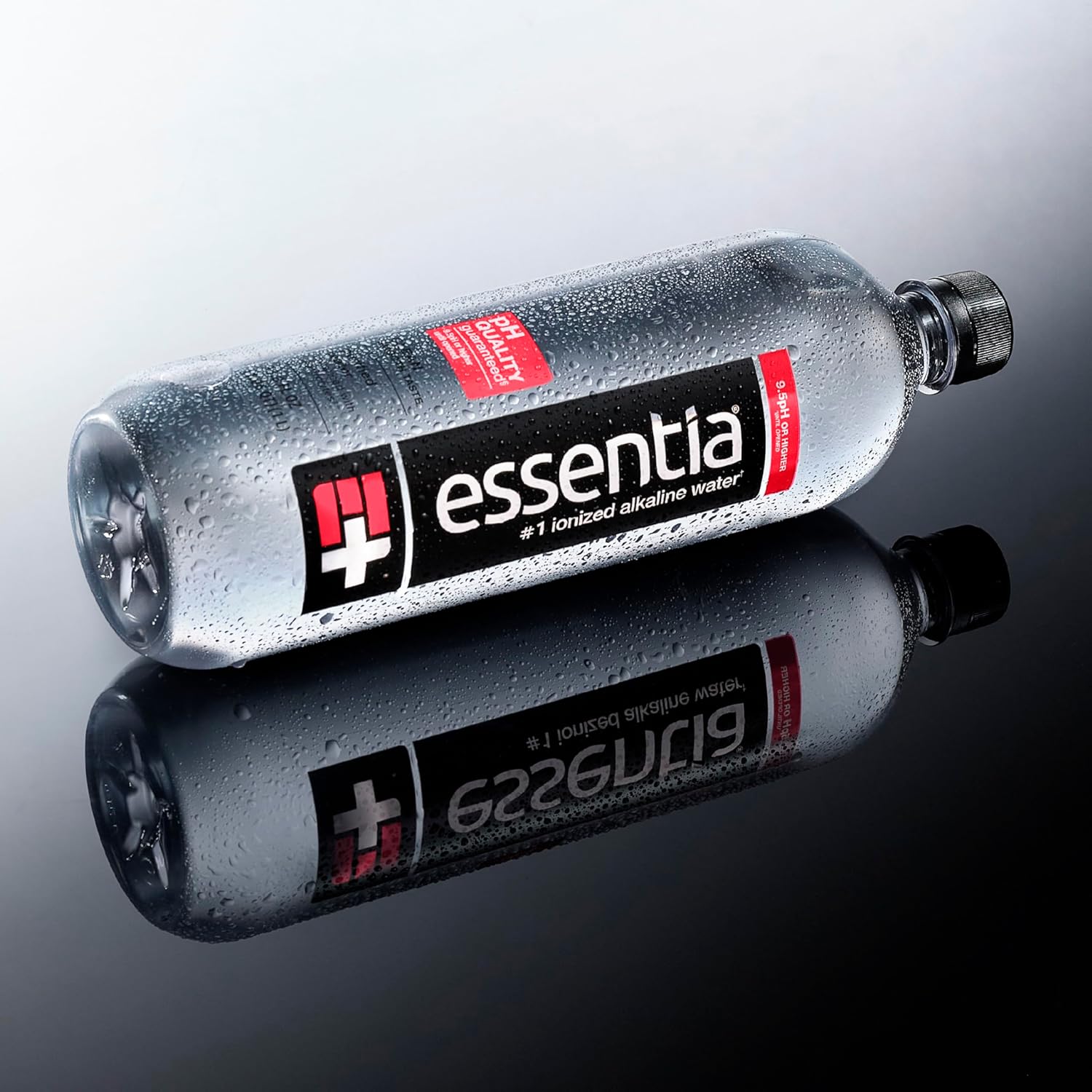 Essentia Water Bottled, Ionized Alkaline Water:99.9% Pure, Infused With Electrolytes, 9.5 pH Or Higher With A Clean, Smooth Taste, 1 Liter (Pack of 12)