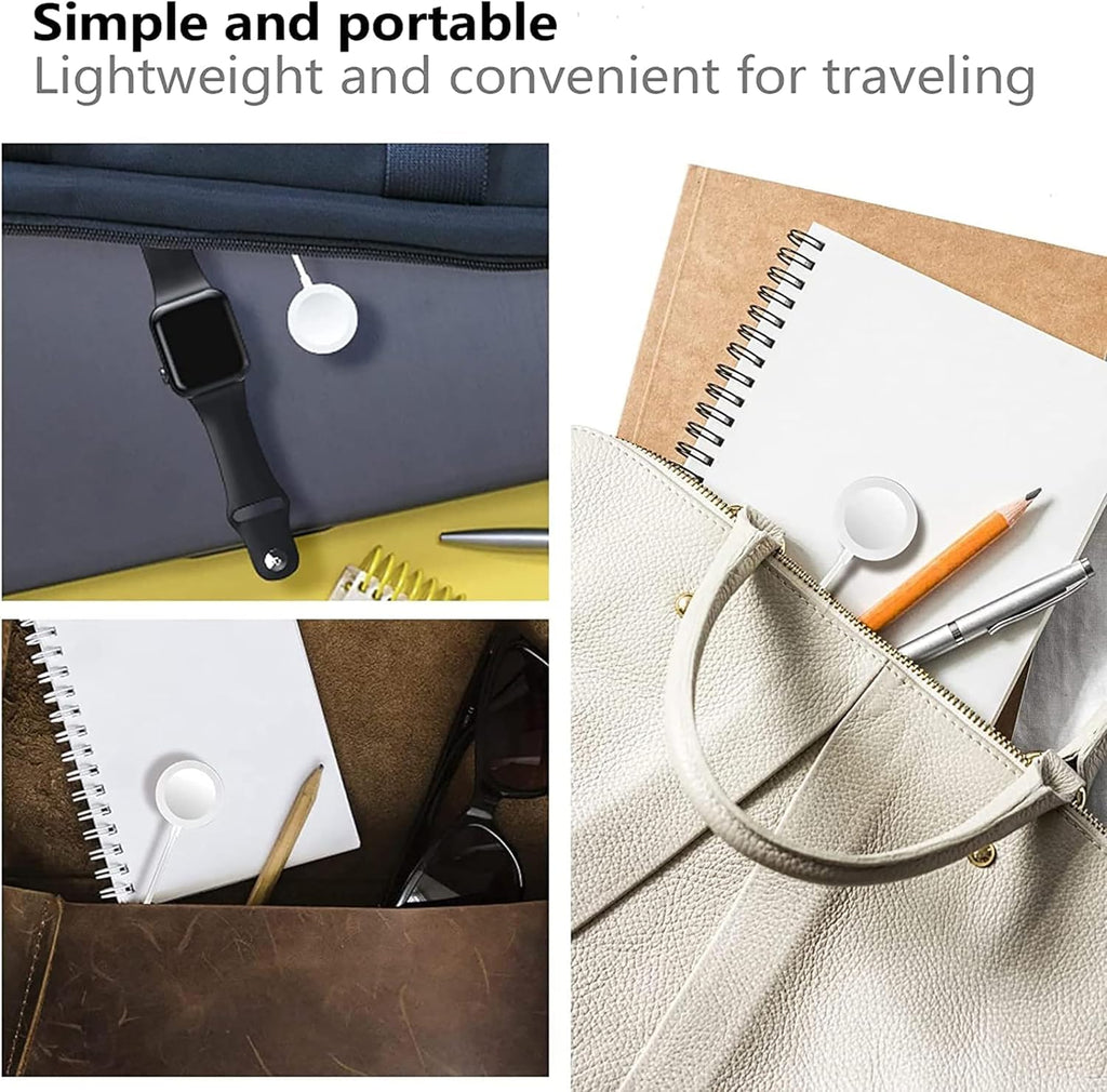 𝟐𝟎𝟐𝟔 𝐔𝐩𝐠𝐫𝐚𝐝𝐞𝐝 Magnetic Charging Cable for Apple Watch Charger,[USB C Port] Wireless Charging Cable Compatible with iWatch Series Ultra/10/9/8/7/6/SE/SE2/5/4/3/2[3.3FT/1M]-White
