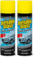 Invisible Glass 91164-2PK Premium Aerosol Glass Cleaner Spray for Car Windshields and Windows, Automotive and Home Window Cleaner, Streak-Free, Ammonia-Free, Tint-Safe – 19 oz (Pack of 2)