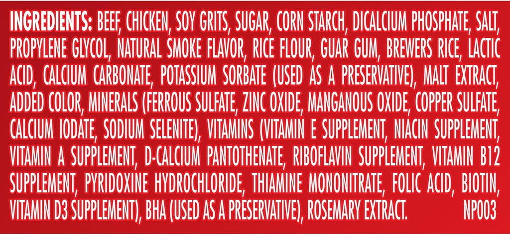 Milk-Bone Soft & Chewy Dog Treats, Beef & Filet Mignon Recipe, 25 Ounce