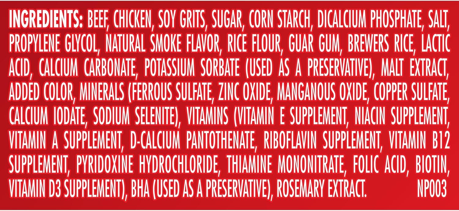 Milk-Bone Soft & Chewy Dog Treats, Beef & Filet Mignon Recipe, 25 Ounce