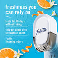 Febreze Plug In Air Freshener, Odor-Fighting Scented Oil Refill For Home, Bathroom, & Kitchen, Long Lasting, Refresh & Energize and Soothe & Restore Scents, 0.87oz Refills, 4ct (2 of Each)