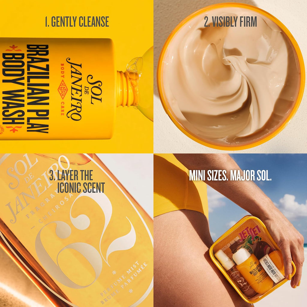 Sol de Janeiro Jet Set | Travel Shower Kit | $40 value