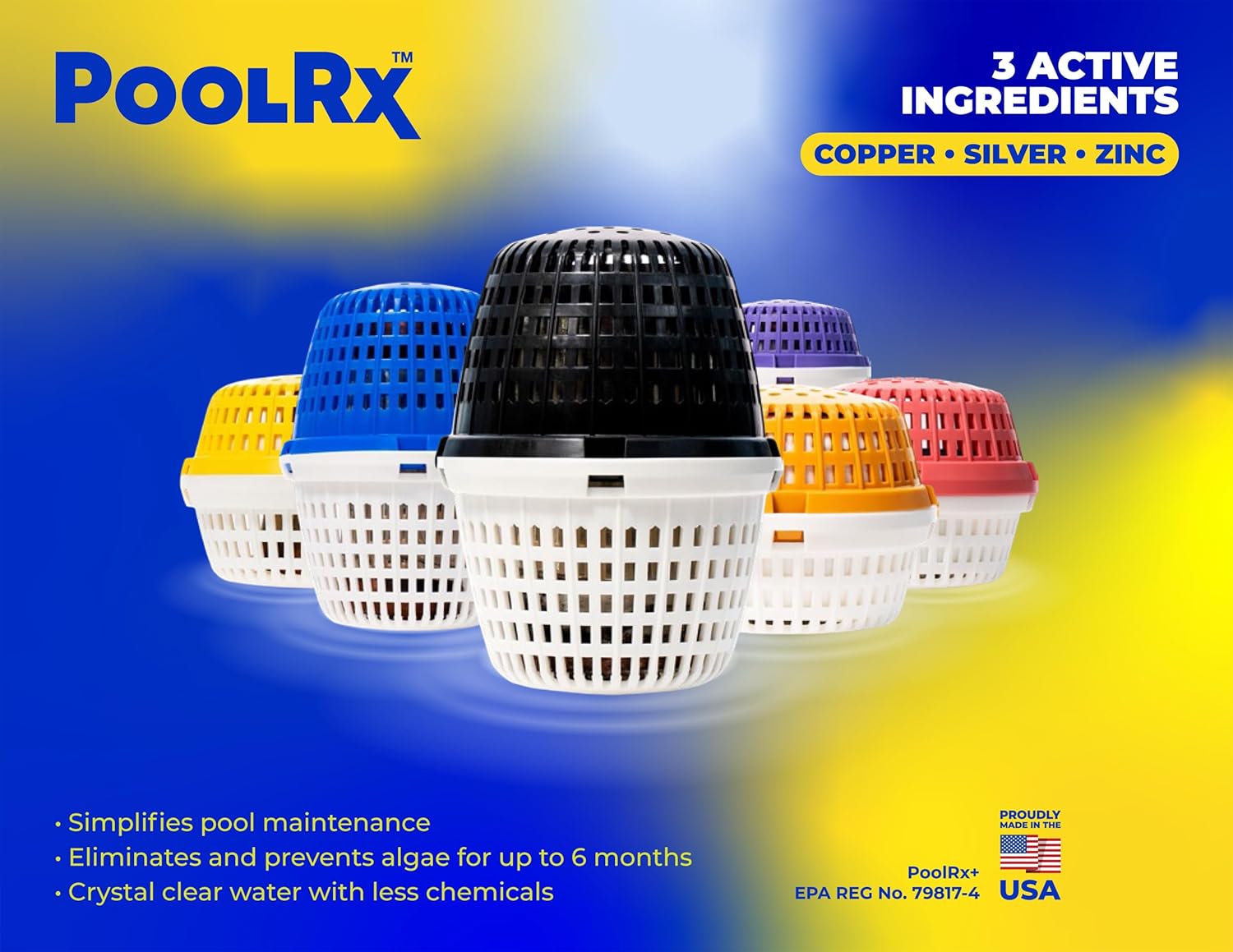 PoolRX+ pool unit 7.5k-20k gallons