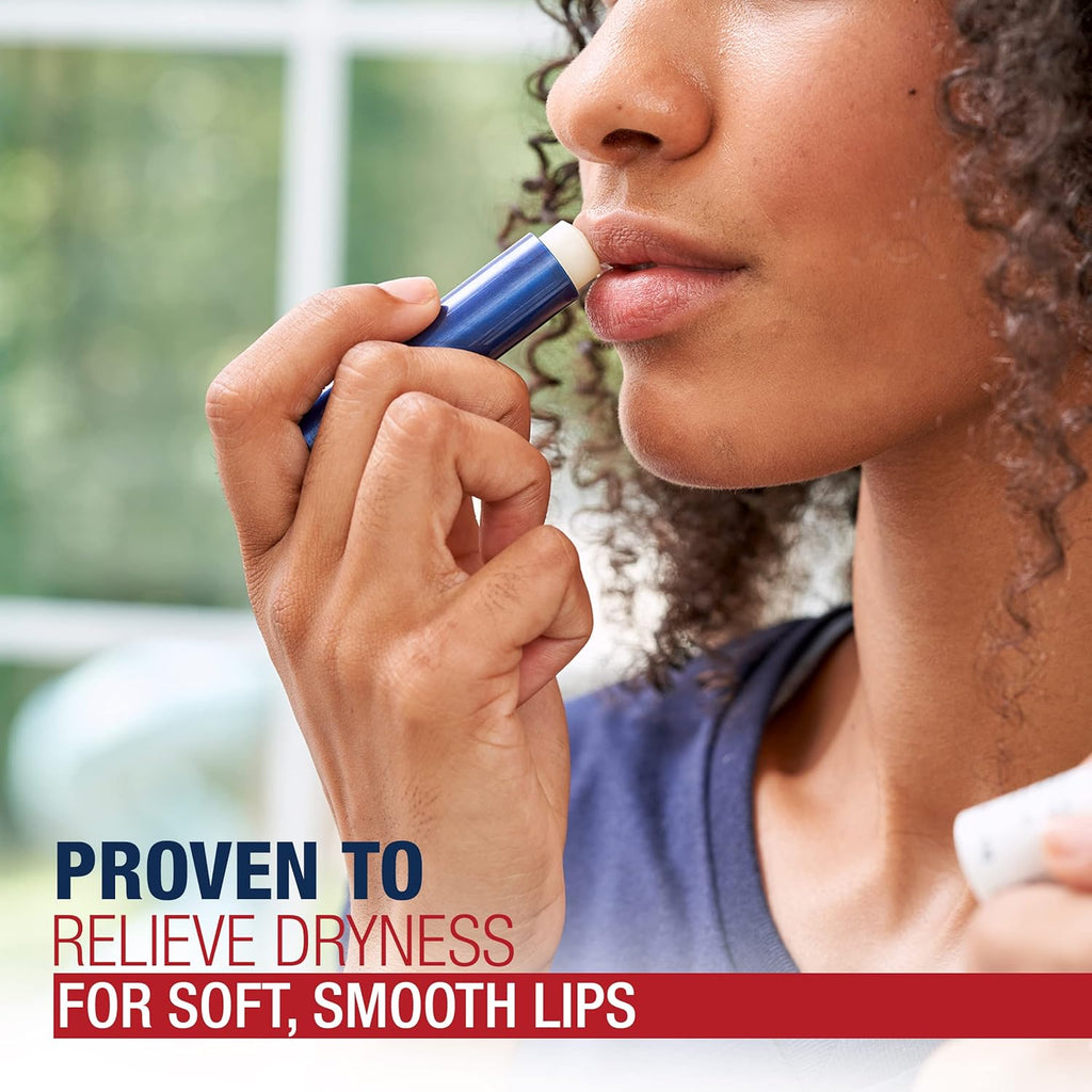 Aquaphor Lip Repair Stick, Moisturizing Lip Balm Pack, Relieves Dryness, 0.17 Oz Stick, Pack of 2