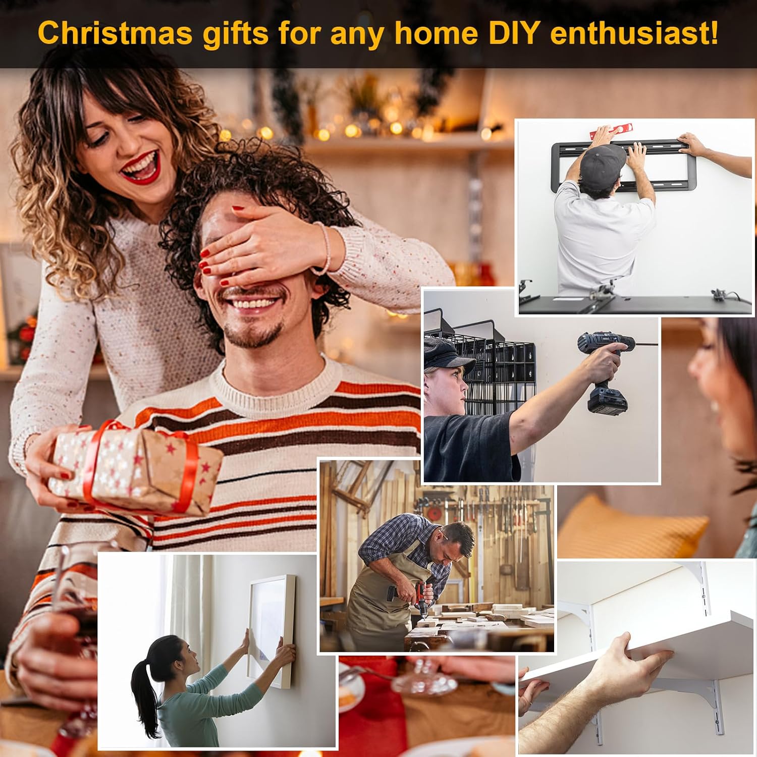 Stud Finder Wall Scanner - 5 in 1 Stud Finder Tool w/Smart Chip and HD LCD Display, Stud Detector Beam Finders for the Center and Edge of Wood AC Wire Metal Studs Joist Pipe (‎Silver Plate)