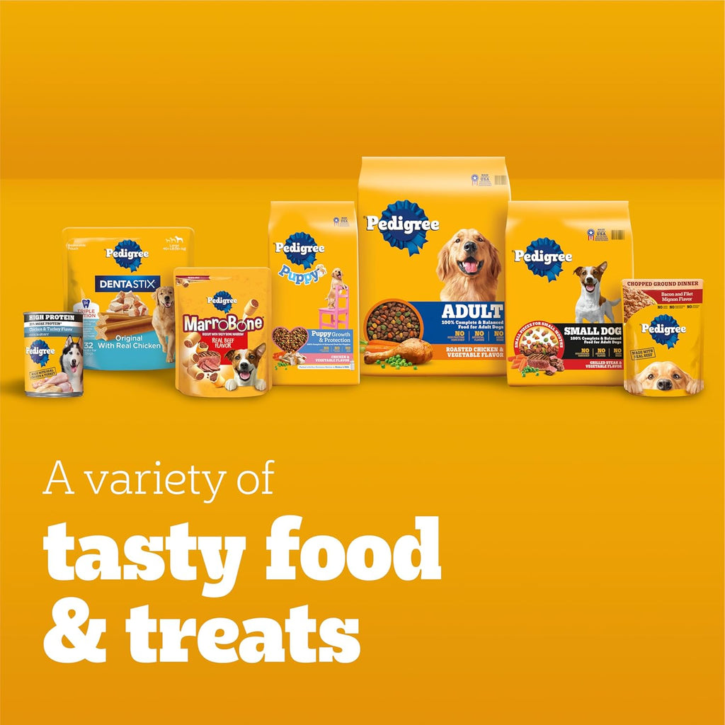 Pedigree Choice Cuts in Gravy Wet Dog Food, Adult Soft Wet Dog Food, Variety Pack, 3.5 oz. Pouches, 30 Count