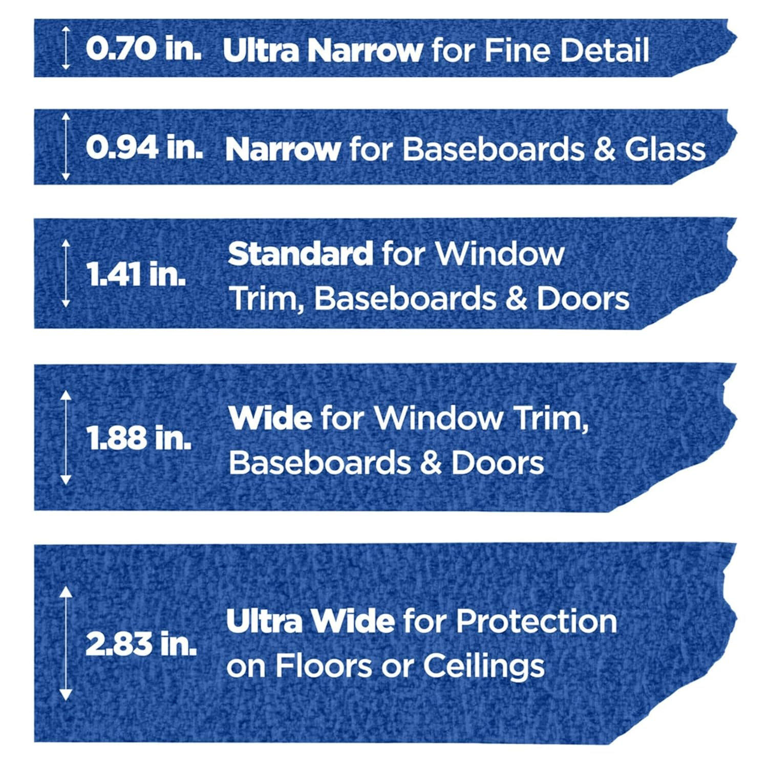 ScotchBlue Original Multi-Surface Painters Tape, 2 Inch Wide (1.88 in. x 60 Yds), 3 Rolls, Blue Paint Tape Protects and Removes Easily, Masking Tape for Indoor and Outdoor Use (2090-48EP3)