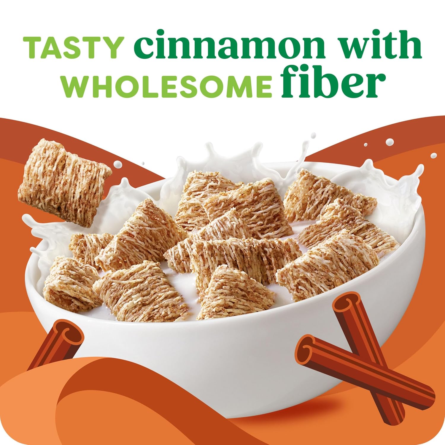 Kashi Breakfast Cereal, Organic, Whole Grain, Cinnamon Harvest, 18oz Box (1 Box)