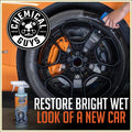 Chemical Guys Tire Kicker Sprayable Extra Glossy Tire Shine Spray, Dry-to-Touch Dressing - Restores Wet Look to Rubber, Vinyl, and Plastic, Safe for Cars, Trucks, Motorcycles, RVs, and More - 16 oz