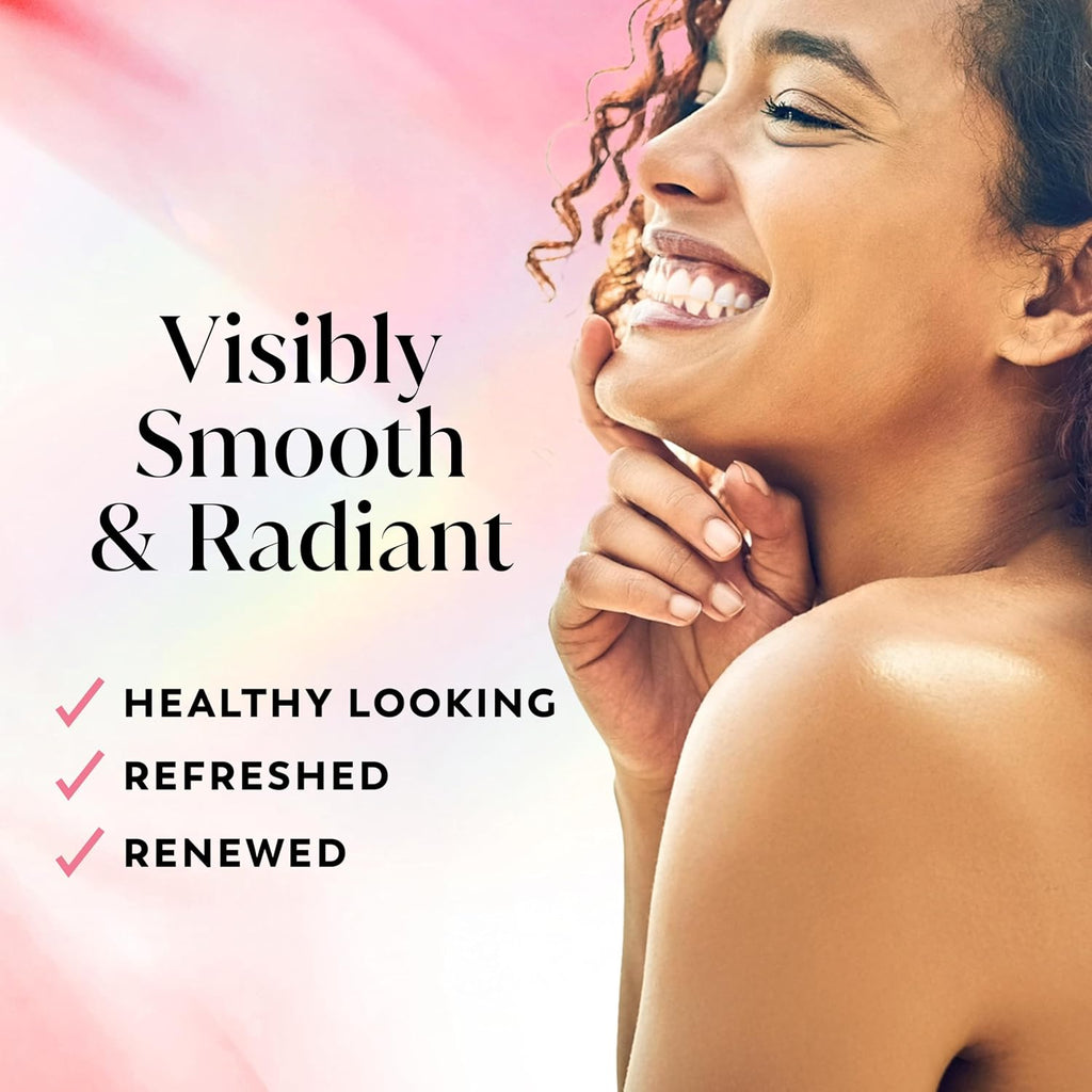 Olay Body Wash for Women, Fresh Radiance, 24/7 Skin-Loving Freshness, Visibly Radiant, Plant Based Cleansers, Vitamin B3 & Antioxidant Blend, For All Skin Types, Strawberry & Mint Scent, 29 fl oz
