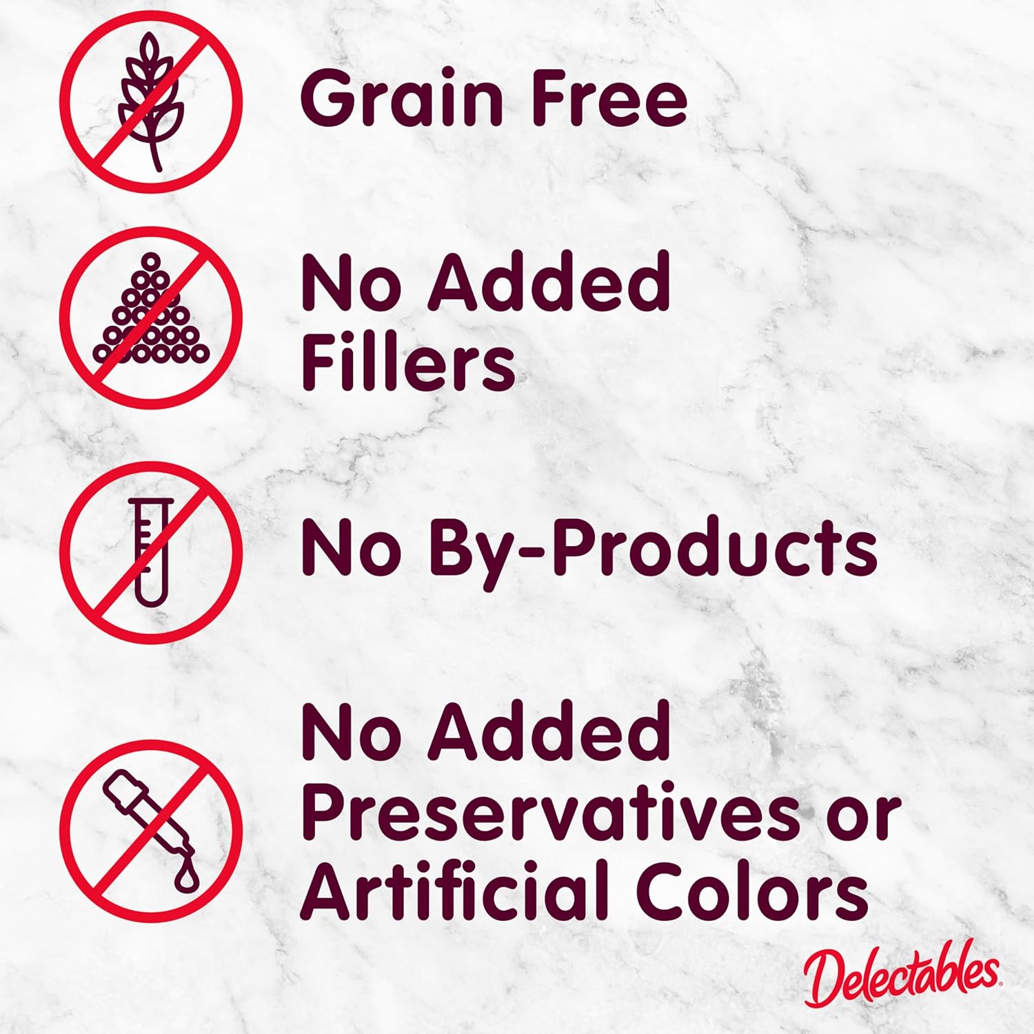 Delectables Squeeze Up Variety Pack, Creamy Squeezable Puree, Lickable Wet Cat Treats, Grain Free, No Added Fillers, No By-Products, No Added Preservatives, 0.5 Ounces Tube, 54 Tubes Total