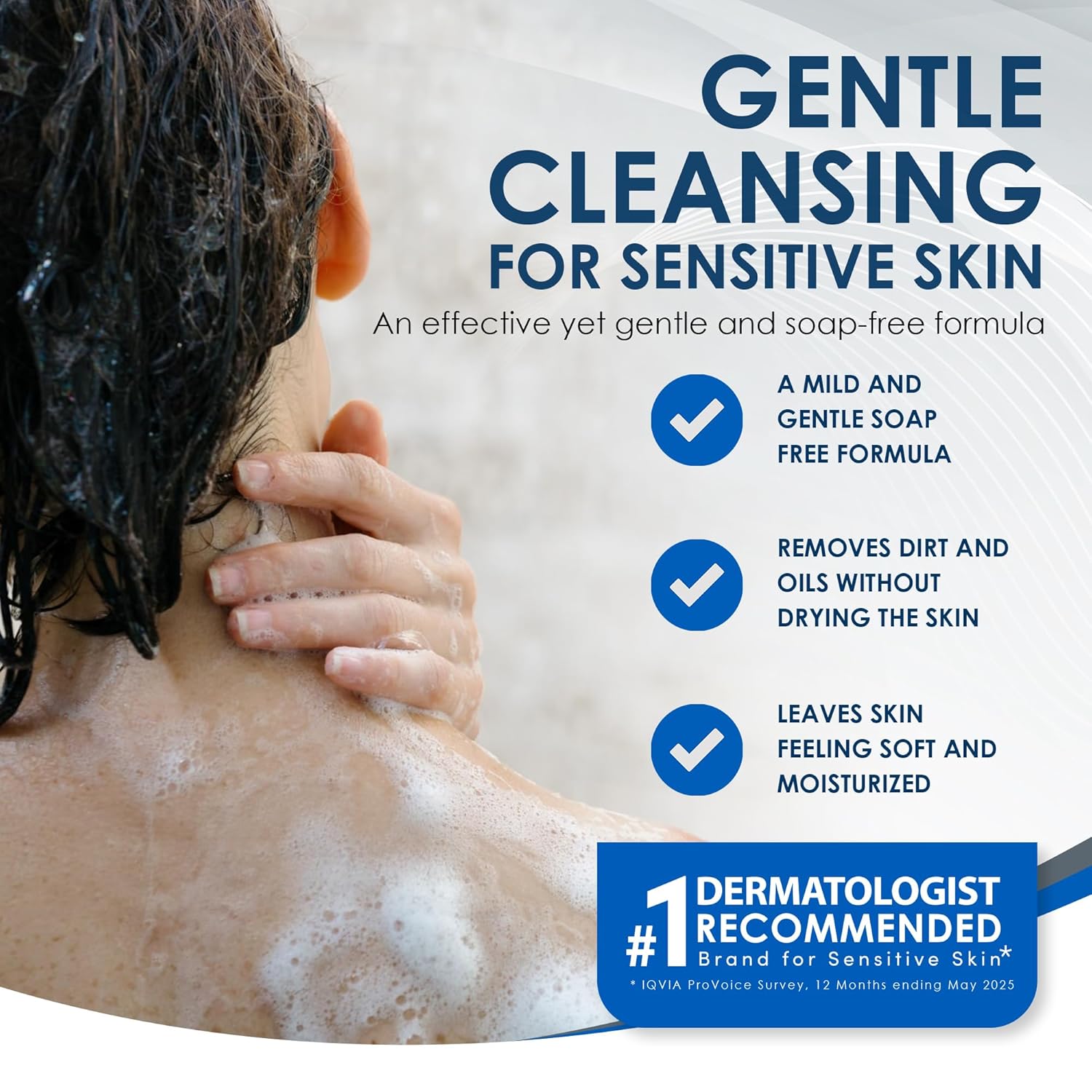 Vanicream Gentle Body Wash -12 fl oz - Formulated Without Common Irritants for Those with Sensitive Skin