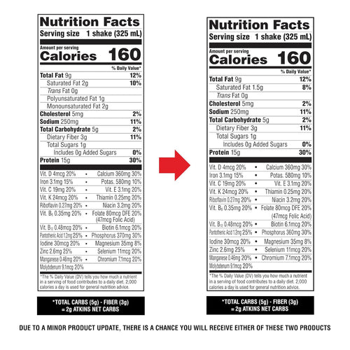 Atkins Milk Chocolate Delight High Protein Shake, 15g Protein, 2g Net Carb, 1g Sugar, Keto Friendly, Chocolate Flavored Protein Shakes, 12 Count