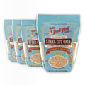 Bob's Red Mill Steel Cut Oats, 24oz (Pack of 4) - Non GMO, Whole Grain, Vegan, Kosher