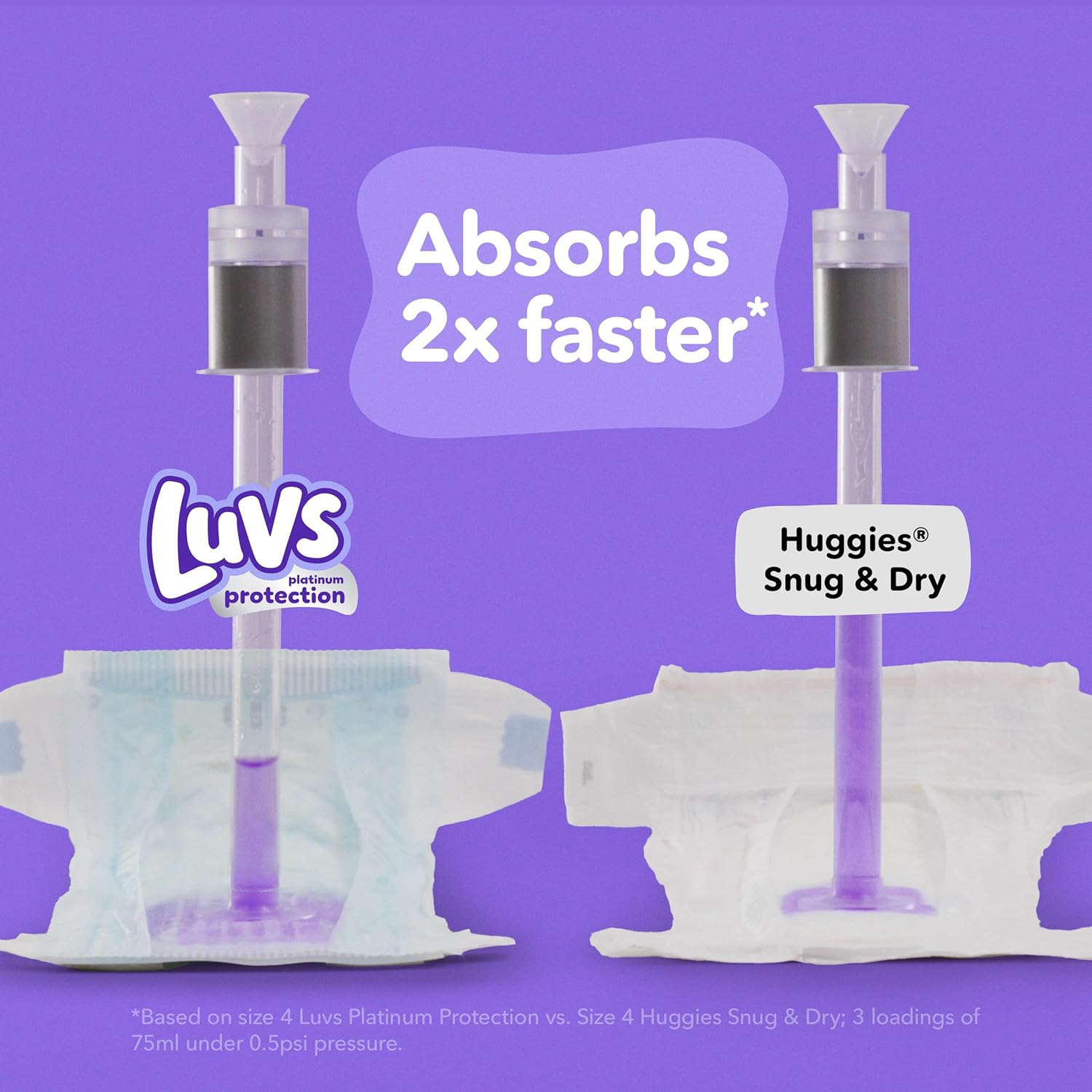 Luvs Diapers - Size 5, 172 Count, Bluey Platinum Protection Baby Diaper