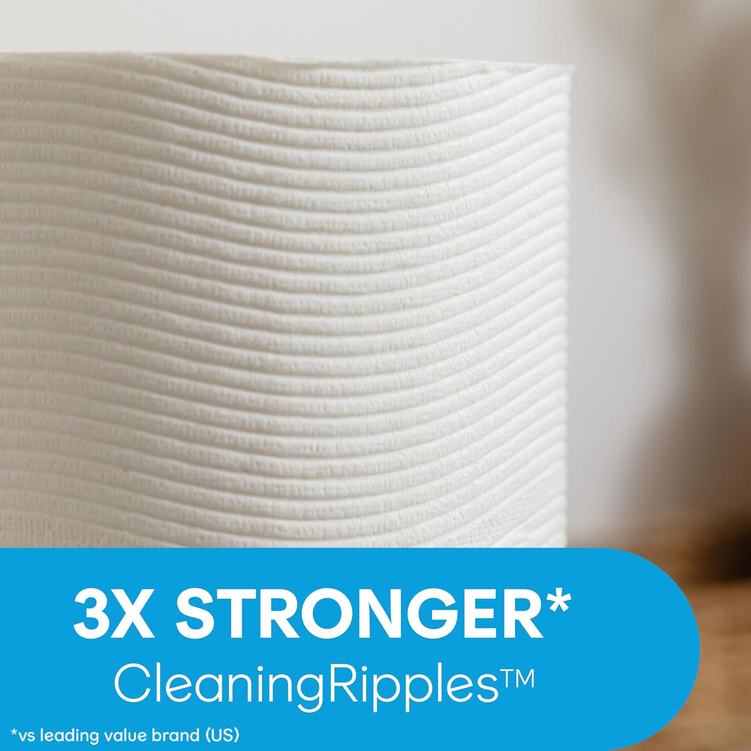 Cottonelle Ultra Clean Toilet Paper with Active CleaningRipples Texture, Strong Bath Tissue, 24 Family Mega Rolls = 132 Regular Rolls (4 Packs of 6)