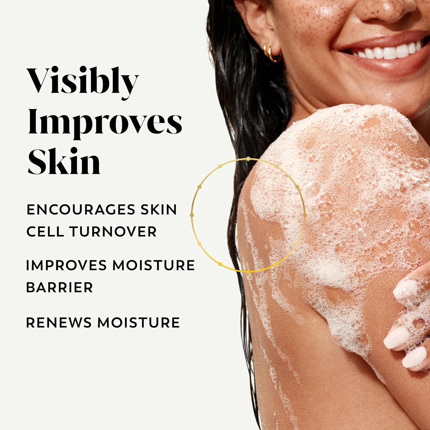 Olay Body Wash for Women, Intensely Hydrating, Hyaluronic Acid Serum Complex, Renews Moisture, Free of Parabens & Phthalates, Vitamin B3 Lameller Technology, For All Skin Types, 20 fl oz