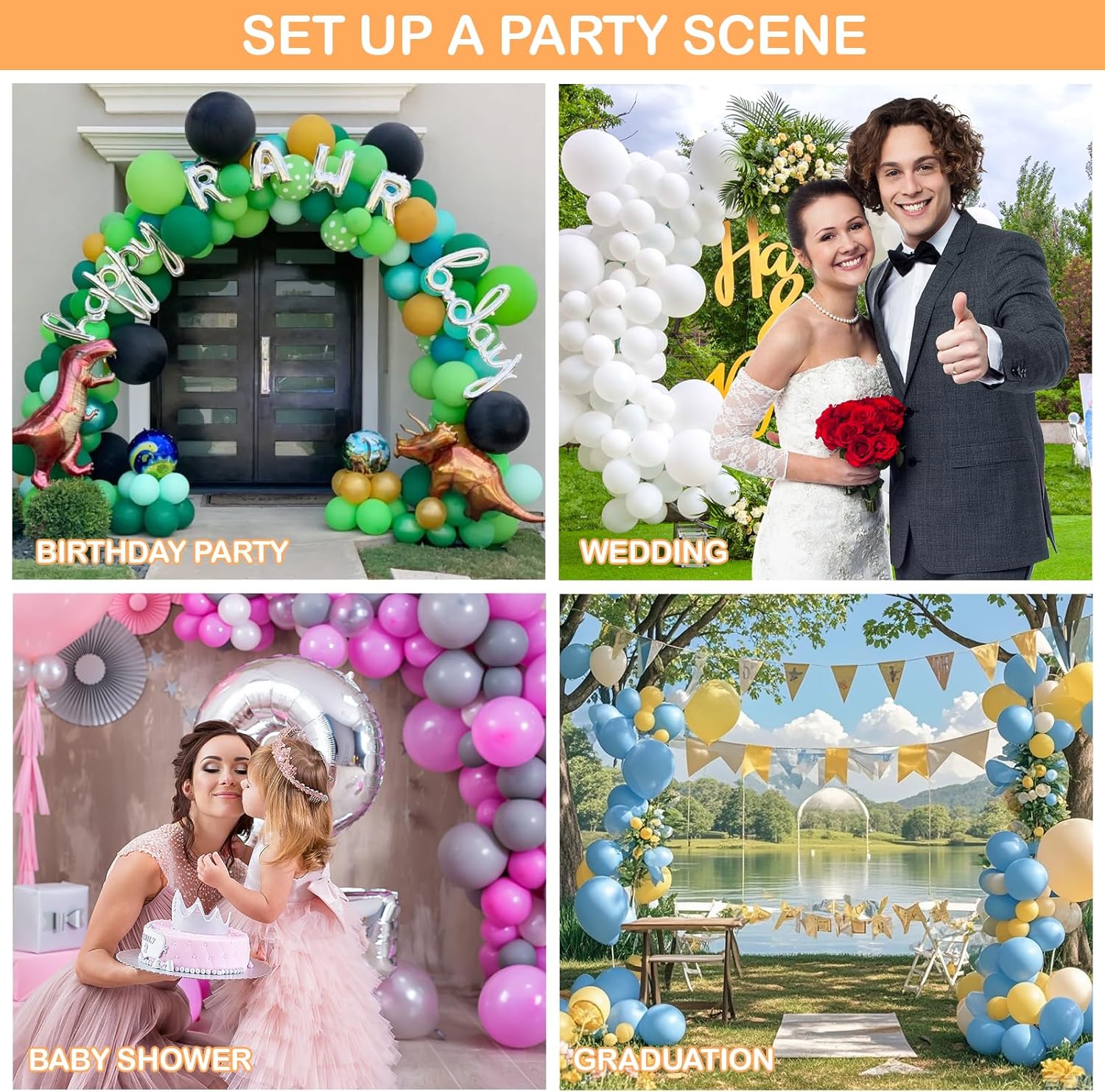 1000pcs Glue Point Clear Balloon Glue Removable Adhesive Dots Double Sided Dots of Glue Tape for Balloons Craft Glue Points Dots Sticky Dots or Wedding Decoration