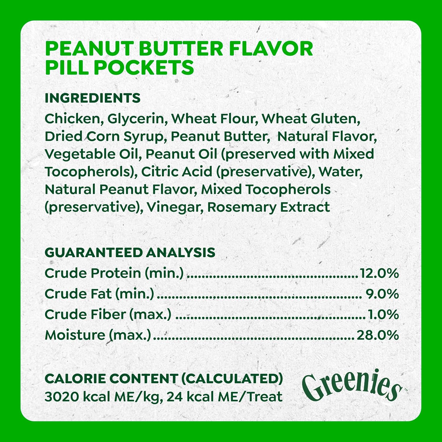 Greenies Pill Pockets for Dogs Large Size, Dog Treat Pouch for Capsule Medication, Peanut Butter Flavor, 15.8 oz. Pouch