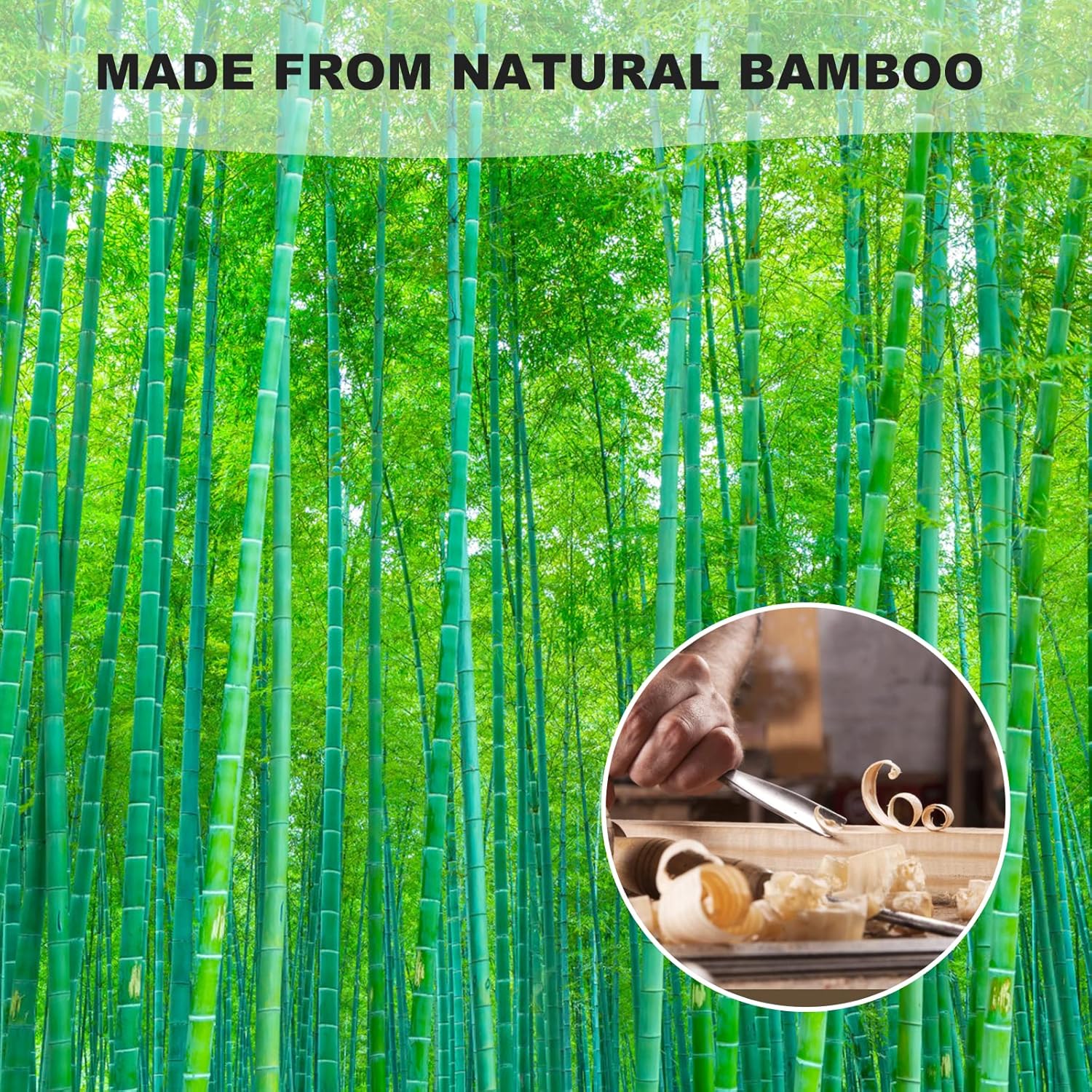 YIMICOO 2 Pack Wooden Bamboo Back Scratcher, 17 Inch Long Handle Back Scratchers for Adults Men Women, with Beautiful Gift Packaging