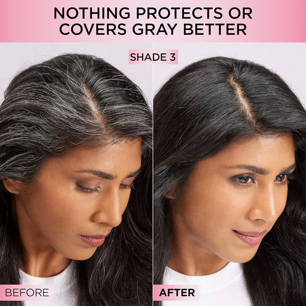 L'Oreal Paris Excellence Crème Permanent Hair Dye, Triple Care Hair Color with Hyaluronic Acid for 100% Gray Coverage, 5 Medium Brown, 1 Kit (Packaging May Vary)