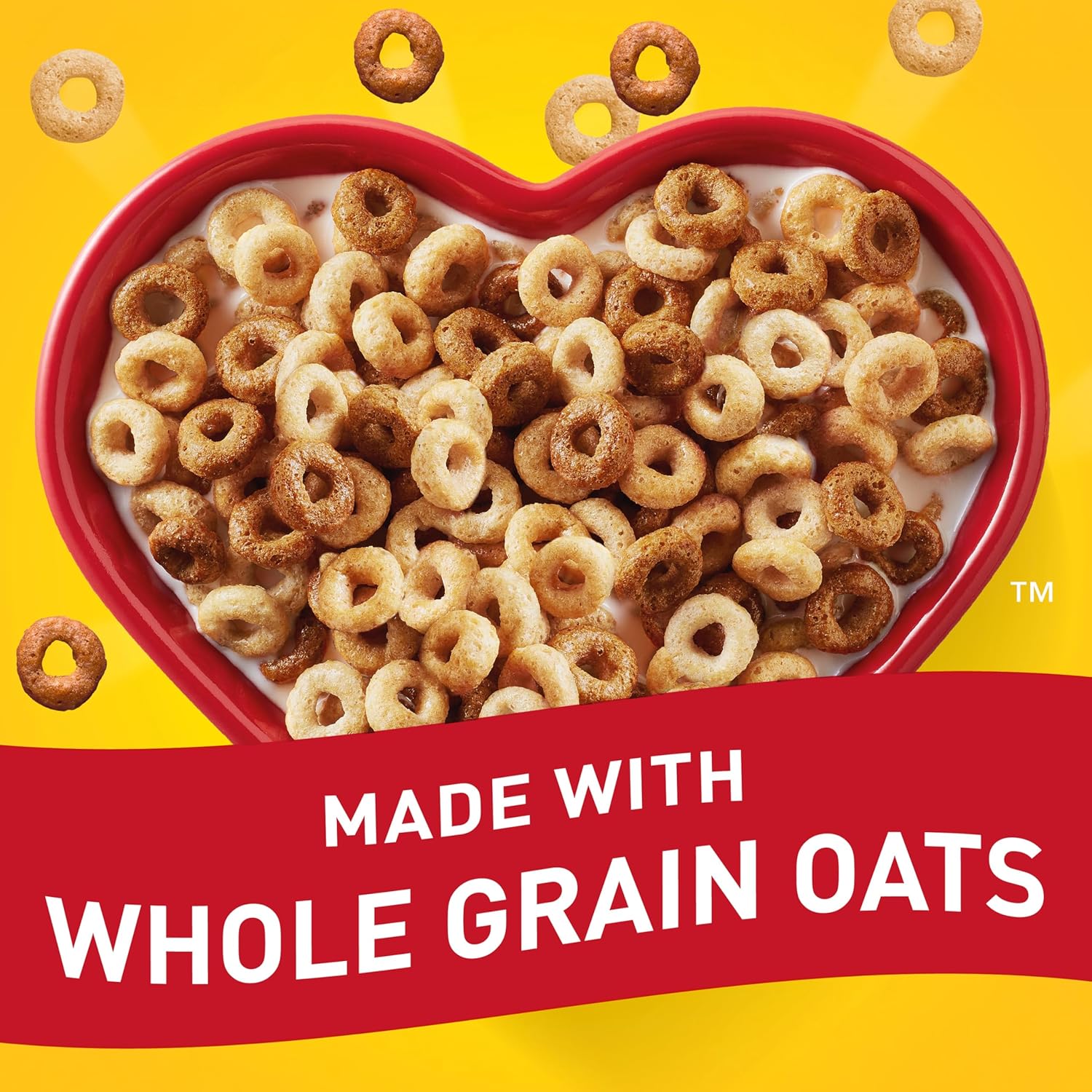 Multi Grain Cheerios, Heart Healthy Breakfast Cereal, Gluten Free, Family Size, 18 oz