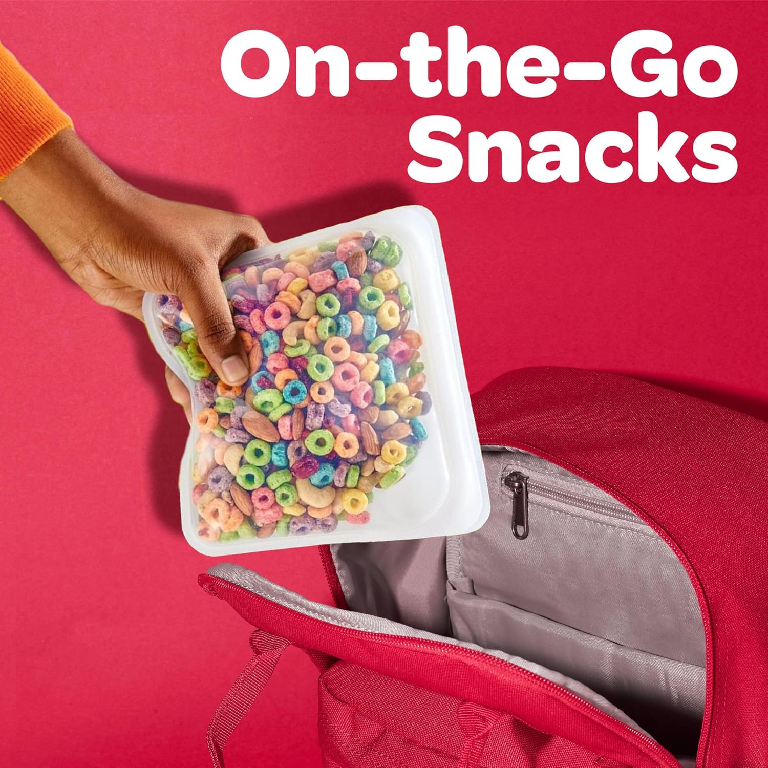 Kellogg's Froot Loops Breakfast Cereal, Good Source of Fiber, 15g Whole Grains, Giant Size, 23 oz