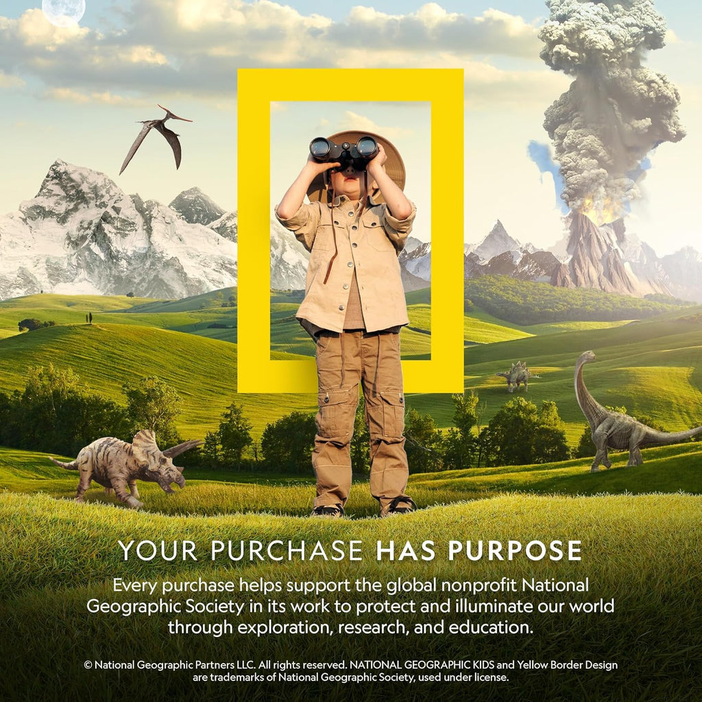 NATIONAL GEOGRAPHIC Air Rocket Toy – Ultimate LED Rocket Launcher for Kids, Jump and Launch The Light Up, Air Powered, Foam Tipped Rockets up to 100 Feet