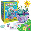 Creativity for Kids Mini Garden: Mermaid Terrarium Kit - Mermaid Gifts for Girls, Crafts and Toys, Stocking Stuffers for Kids (Ages 6+)